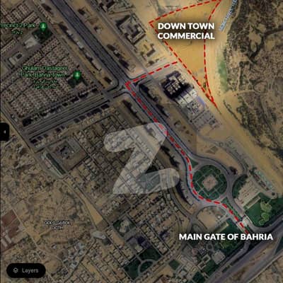 Down Town Commercial Plot On Installments - 1 Mint Drive Form Main Gate Of Bahria