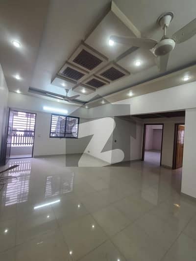 3 BEDS D/D BRAND NEW FLAT WITH ROOF FOR RENT AT SHARA -E- FAISAL