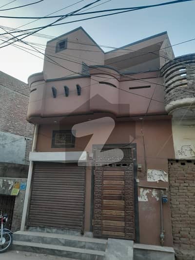 2 marla double story semi commercial house for sale with shop