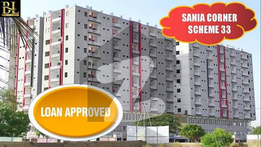 Bank Loan Applicable Including All Documentation Charges Brand New 2 Bedroom Drawing And Dining Room Apartments Sania Corner Near Teacher 16 A Madras Chowk Scheme 33