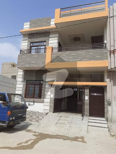 Beautiful 120 Yards Out-Class New House Block-4, Saadi Town (TARIQ)