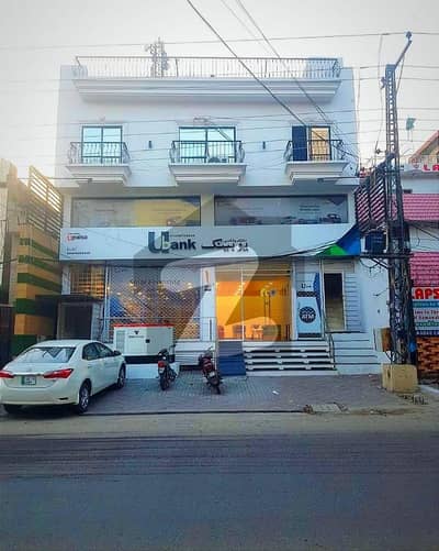 8 Marla commercial luxury Building for sale in main boulevard Samnabad