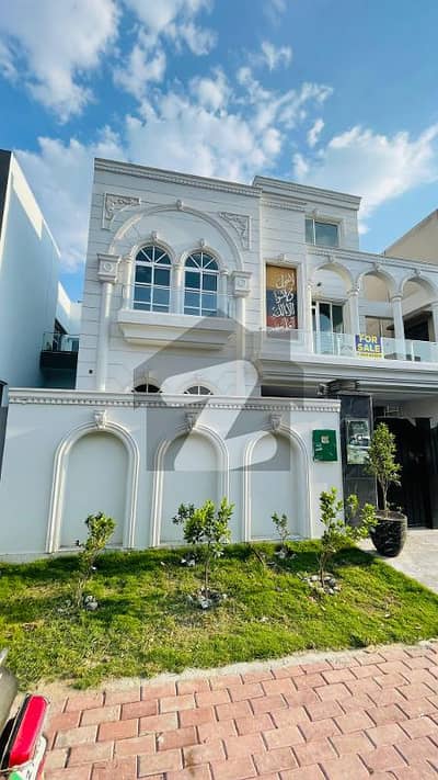 10 Marla Brand New Like Facing Park House For Sale In Overseas A Bahria Town Lahore