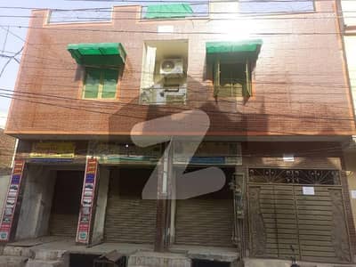 4 Marlas triple storey house with basement and 3 shops with common Gairaj peco road Mandi stop Multan road Lahore