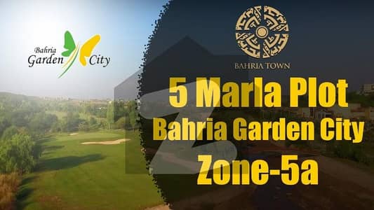 5 Marla CORNER Garden City Zone 5a, Extraland, Utility Charges Paid, 4km from GT Road & Giga Mall