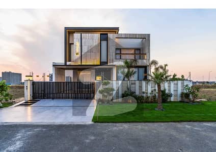 One Kanal Brand New Luxury Ultra-Modern Design Most Beautiful Full Basement Fully Furnished Swimming Pool Home Theater Bungalow For Sale at Prime Location of DHA Lahore Near to Commercial Market