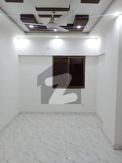 BRAND NEW VVIP 3BED-DD (GROUND FLOOR) WEST OPEN FLAT AVAILABLE FOR SALE IN KINGS COTTAGES (PH-II) BLOCK-7 GULISTAN-E-JAUHAR