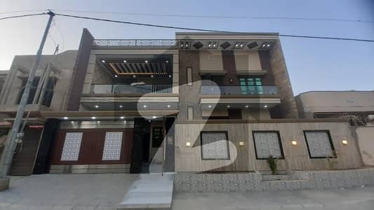 Saadi Town Brand New Bungalow Sale 400 SQ Yd Vip Location Main 60 Ft Rd West Open Scheme 33 Near By Airport Or Super Highway