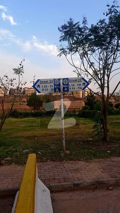 Sector A 10 Marla Plot Available For Sale In Bahria Enclave Islamabad