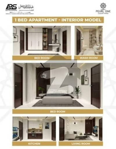 1 Bed Luxurious Apartment For Sale on 3 Year Instalment Plan In Pearl One Bahria Town Lahore
