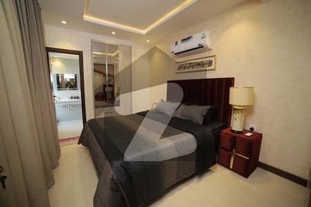 Facing Eiffel Tower 1 Bedroom brand New Furnished Apartment For Rent Bahria Town Lahore