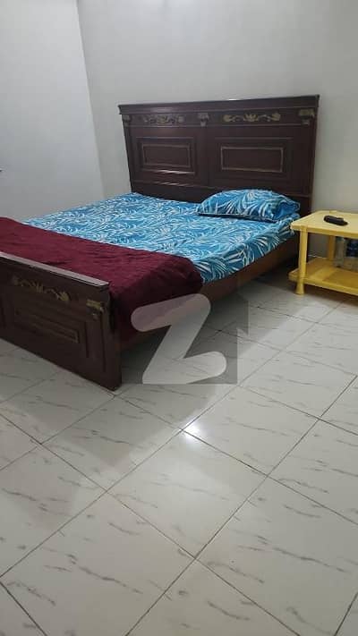 male only furnished room attached washroom common kitchen lounge drawing dining in apartment all Utilities included dhap2 rent