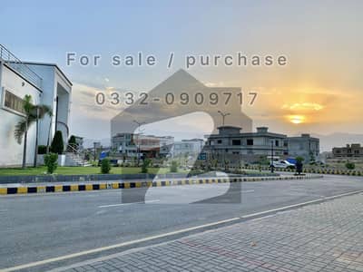 Sector A Walking distance from park masjid & market plot for sale