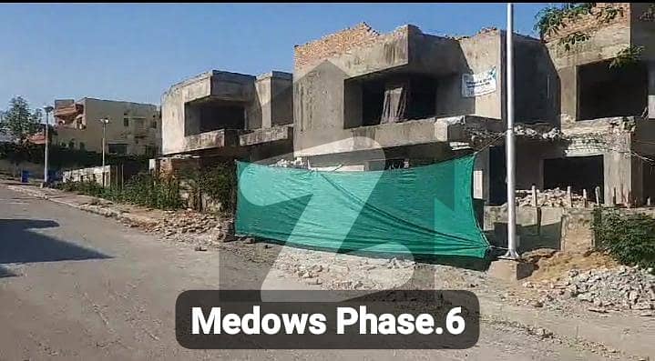 KANAL GRAY STRUCTURE MEADOW DOUBLE STORY BAHRIA TOWN PHASE-6