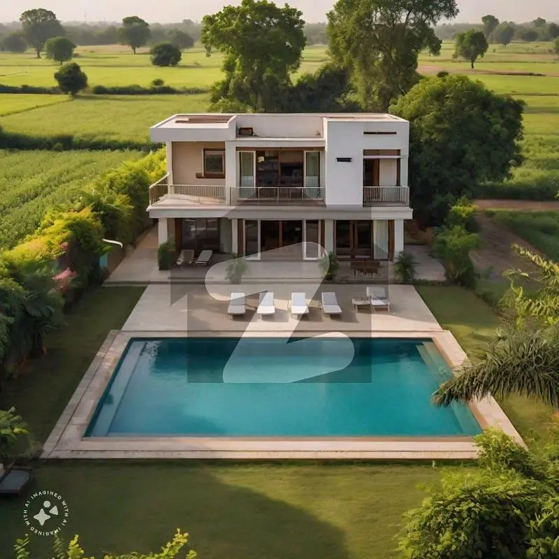 farmhouse with swimming pool for rent on hot location of bedian road