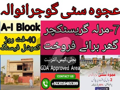 Ajwa City A-1 block 7 Marla Gray Structure for sale on reasonable price