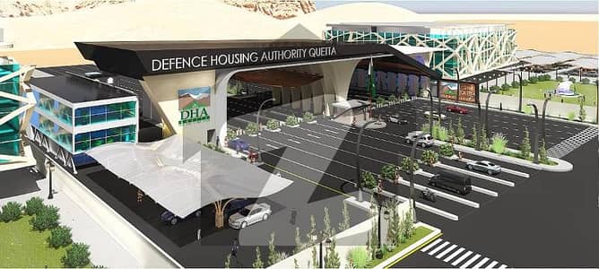 4 Marla Commercial Affidavit plot for sale in DHA Quetta