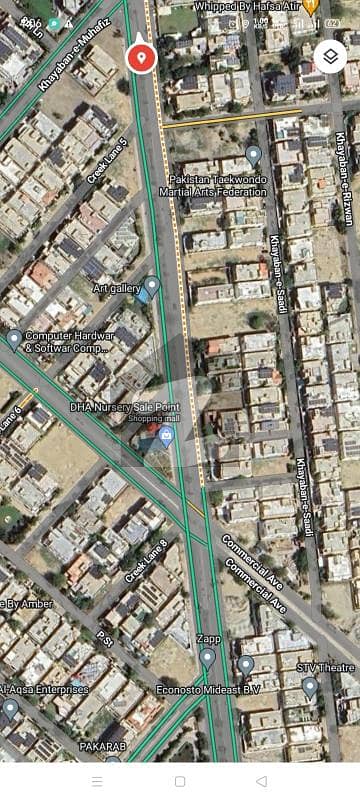Dha Phase 7 MAIN ITTEHAD 500 YARDS WEST OPEN Plot For Sale