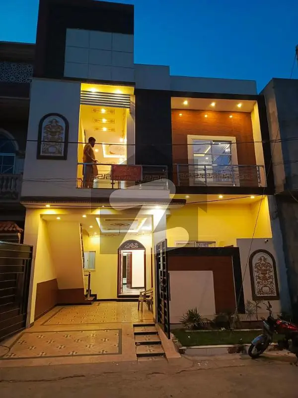 5 marla brand new elegant house for sale, AL hafeez garden phase1 GT road near canal road Lahore