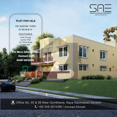 Naya Nazimabad Block N Plot Available For sale