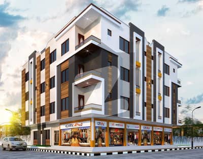 Apartment For Sale - Brand New Project Corner In Scheme 33, Karachi