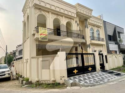 12 Marla Corner Double Storey Brand New House In Punjab University Phase 2 For Sale Prime Location, Main Back