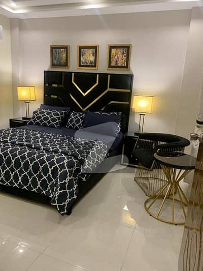 1 Bed Fully Furnished Apartment For Rent In Iqbal Block Bahria town Lahore
