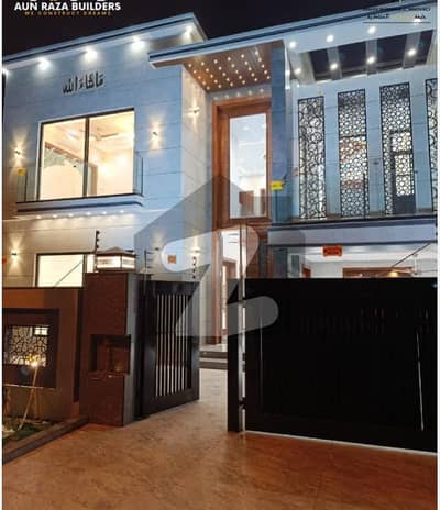 1 Kanal Brand New Luxury Designer House +60ft Road, 5 Bedrooms Attach Bath, 3 Kitchen, Gas Area, Sector C, Bahria Town Lahore.