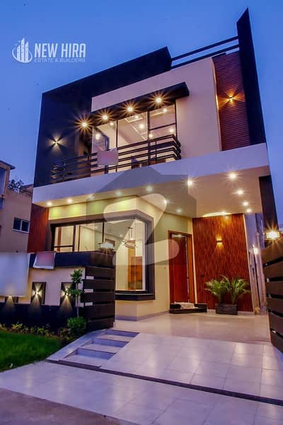 5 Marla Brand New Modern Design House For Sale Top Location Near To Park