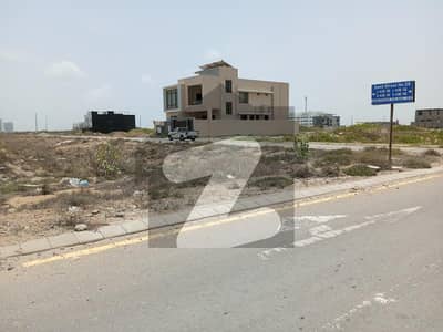 300 SQYDS Residential Plot for sale on Sahil Streets, Phase 8 Ext. DHA Karachi