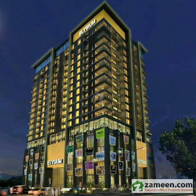 2 Bed Flat On Easy Installments In Elysium Tower Blue Area Front Of Centaurus And Pims Hospital