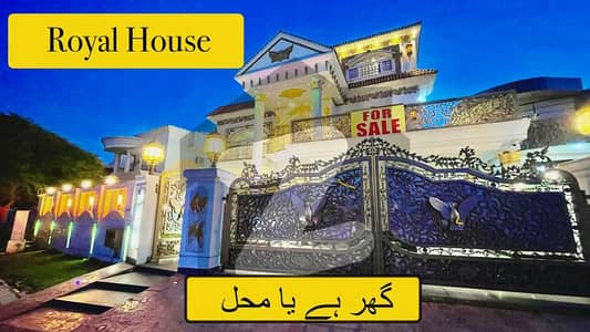 Royal Style Kanal House Available for sale on Reasonable Price