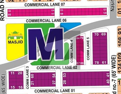8 Marla commercial Corner plot is available