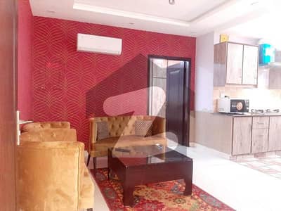 One Bed Fully Furnished Flat available for rent in Secter C Bahria Town Lahore