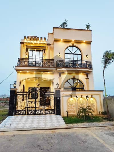 6 Marla Brand New Spanish House Available For Sale