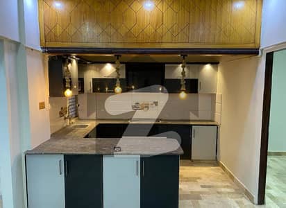 Fully Renovated 2 Bed D/D Apartment Available For Sale Prime Location Gulistan-e-Johar Block-16