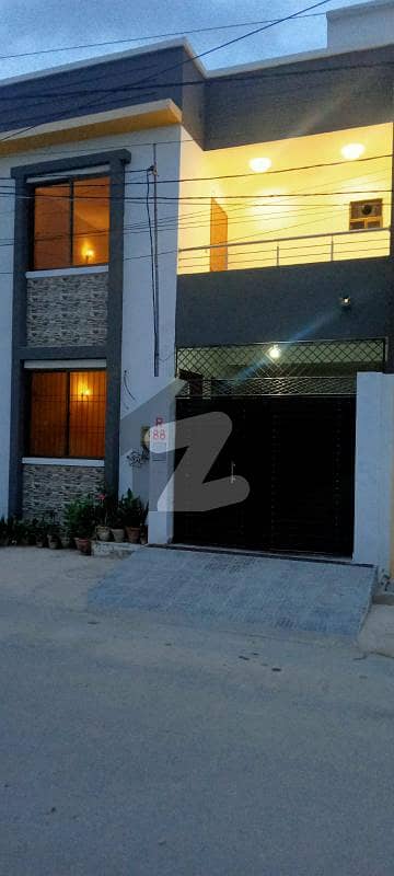 رِم جِھم وِلاز سکیم 33,کراچی میں 4 کمروں کا 5 مرلہ مکان 1.8 کروڑ میں برائے فروخت۔