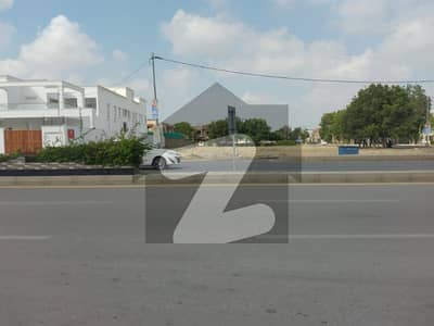 1056 Yards Residential Plot 93 Front At The One And Only and Outclass Location At 8th Street Khayaban-e-Momin Dha Defence Phase 6 Karachi.