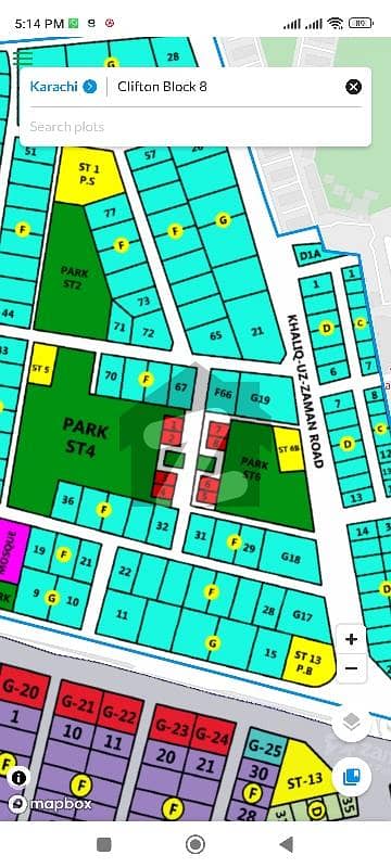 West Open Big Front Plot Is Up For Sale At Clifton Block 8 Near Bacha Party