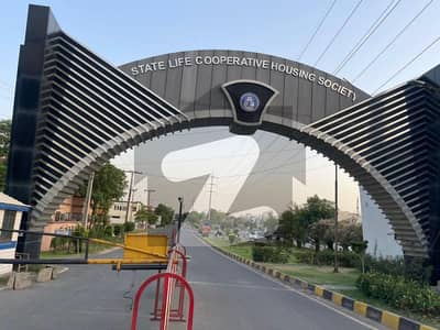 12 MARLA PLOT ON 50'FT ROAD FOR SALE IN STATE LIFE HOUSING SOCIETY LAHORE