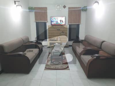 FULLY FURNISHED 240 SQ YARDS GROUND FLOOR PORTION AVAILABLE FOR RENT
