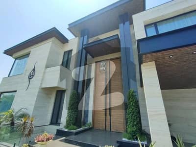 2 Kanal Owner Built Brand New House Is Available For Sale In DHA Phase 6 Lahore With Full Basement, Lift And Super Hot Location