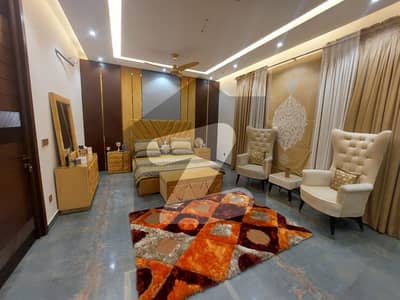 D H A Lahore 1 Kanal Brand New Mazher Munir Design House Fully Furnished And Full Basement With 100% Original Pics Available For Sale