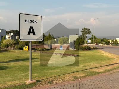5 marla 25 x 50 plot for sale in A Block, Park view city, Islamabad.