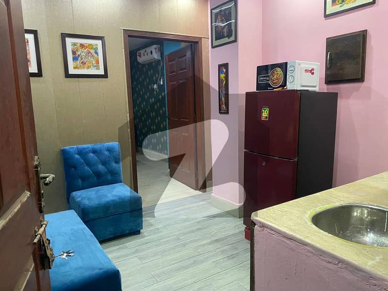 Fully Furnished Flat Is Available For Rent Johar Town Phase 2 Block