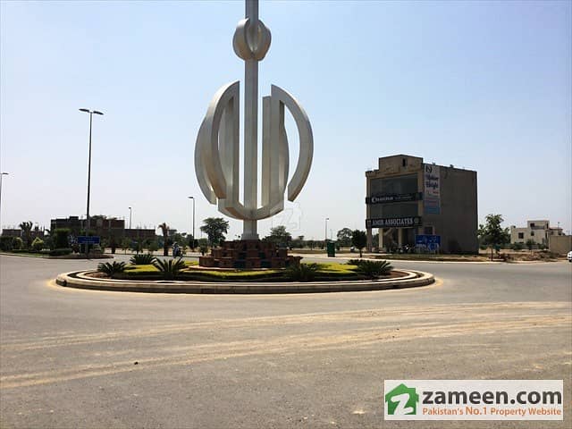 10 Marla plot in Tipu Sultan Block Sector F plot no 305 in Bahria Town Lahore ideal investment