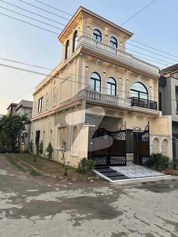 Corner 5 Marla Brand New Spanish House For Sale In Al Ahamd Gardens GT
