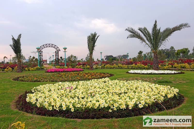 10 marla Plot for sale Ghaznavi Block Sector F Bahria home lahore Ideal location for House construction