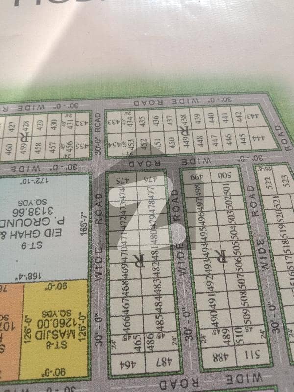 Corner Plot For Sale Fatima Dream City, Memon Goth, Gadap Town, Karachi