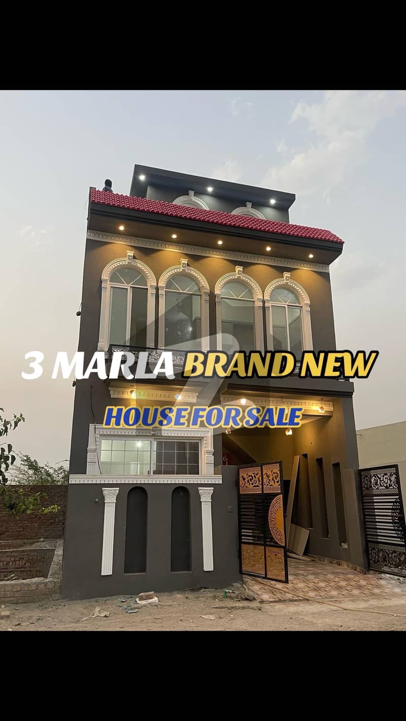 3 Marla Royal Spanish House For Sale